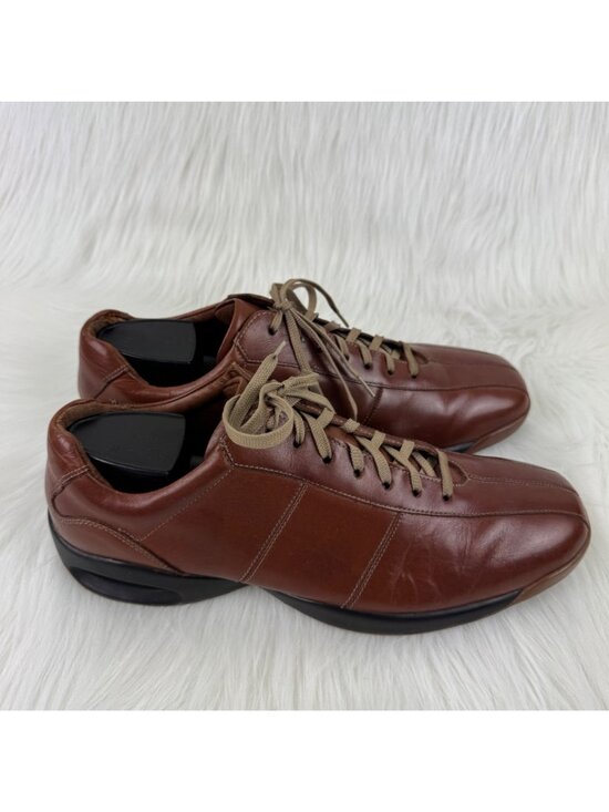 Cole Haan Brown Leather Lace Up Dress Shoes Men’s US 12M Casual Oxford Comfort